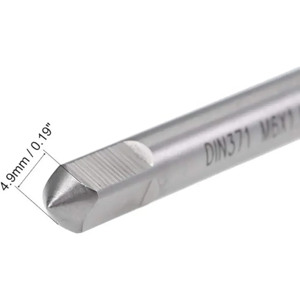 Round Shank with Square End, Metric Screw Tapping Bit for Thread Repair, 2pcs